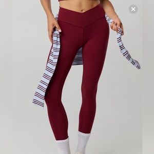 Aerie Burgundy Leggings